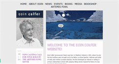 Desktop Screenshot of eoincolfer.com